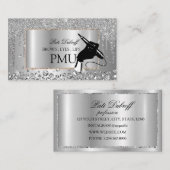 Carte De Visite Brosses ULM Microblading Henna Salon (Devant / Derrière)