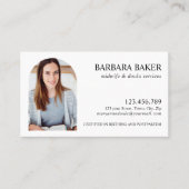 Carte De Visite Brouiller | Arche photo professionnelle pour sage- (Devant)