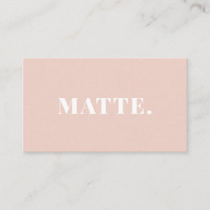 Carte De Visite Brouiller Moderne Elegant Minimaliste Profession