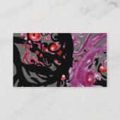 CARTE DE VISITE BROUILLONS NOIRES (Dos)