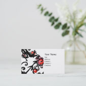 CARTE DE VISITE BROUILLONS NOIRES (Debout devant)