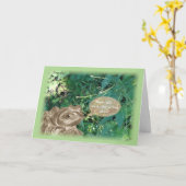 Carte de visite Brown (Fleur jaune)