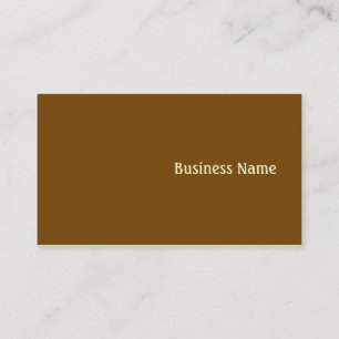 Carte De Visite Brown