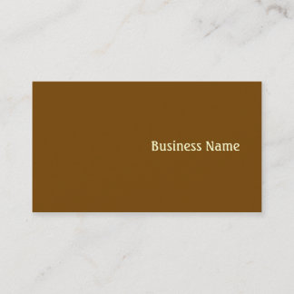 Carte De Visite Brown