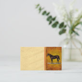 Carte de visite Brown à cheval (Debout devant)