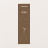 Carte de visite Brown moderne professionnel (Extérieur déplié)