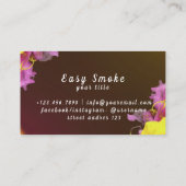 Carte de visite Brown Vape Shop (Dos)