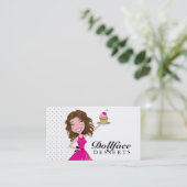 Carte De Visite "brownie" de 311 desserts de Dollface (Debout devant)