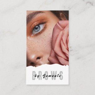 Carte De Visite Broyage PMU Microblading Henna Salon Busin