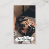 Carte De Visite Broyage PMU Microblading Henna Salon Busin (Devant)