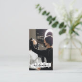 Carte De Visite Broyage PMU Microblading Henna Salon Busin (Debout devant)