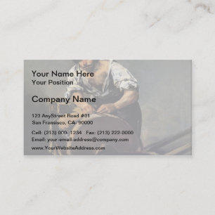 Carte De Visite Broyeur de couteau de Francisco Goya-