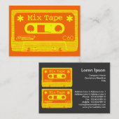 Carte De Visite Bruit de bande de mélange (Devant / Derrière)