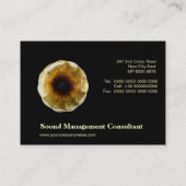 Carte de visite - bruit et musique (Dos)