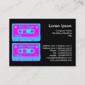 Carte De Visite Bruit II de bande de mélange (Dos)