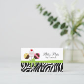 Carte De Visite Bruits lunatiques de gâteau (Debout devant)