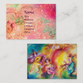 Carte De Visite BRÛLER LE CARNAVAL / Théâtre, Danse et musique (Devant / Derrière)