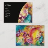 Carte De Visite BRÛLER LE CARNAVAL / Théâtre, Danse et musique (Devant / Derrière)