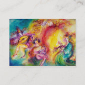 Carte De Visite BRÛLER LE CARNAVAL / Théâtre, Danse et musique (Dos)