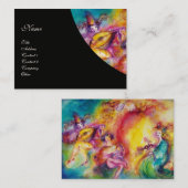 Carte De Visite BRÛLER LE CARNAVAL / Théâtre, Danse et musique (Devant / Derrière)