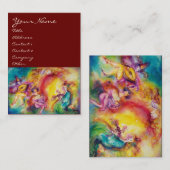 Carte De Visite BRÛLER LE CARNAVAL / Théâtre, Danse et musique (Devant / Derrière)