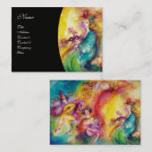 Carte De Visite BRÛLER LE CARNAVAL / Théâtre, Danse et musique (Devant / Derrière)