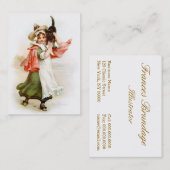 Carte De Visite Brundage : Peu de sorcière de Salem (Devant / Derrière)