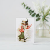 Carte De Visite Brundage : Peu de sorcière de Salem (Debout devant)