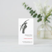 CARTE DE VISITE BRUSHSTROKE (Debout devant)