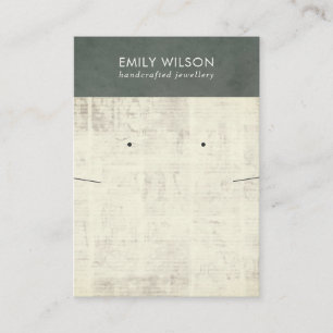 CARTE DE VISITE BU D'AFFICHAGE D'AFFICHAGE D'ÉCRAN DE JOURNAL GRAY