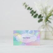 Carte De Visite Bubble - Business Cards (Debout devant)