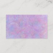 Carte De Visite Bubbles Pastel (Devant)