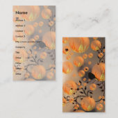 Carte De Visite Bubbling Love ! (Devant / Derrière)