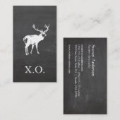 Carte De Visite Buck (Devant / Derrière)