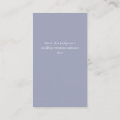 Carte De Visite Budget QR Code Website RSVP Mariage de l'hôtel Dét (Dos)