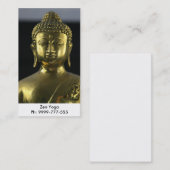 Carte de visite Budha (Devant / Derrière)