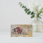 Carte De Visite Buffalo (Debout devant)
