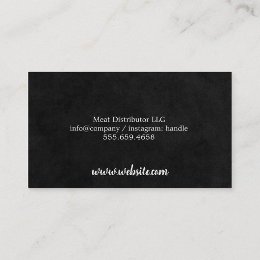 Carte De Visite Buffalo (Dos)