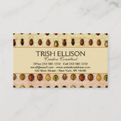 Carte De Visite Bug d'insectes coccinelle de coccinelle (Dos)