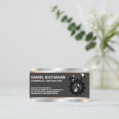 Carte De Visite Builder Construction | General Contractor Tools (Debout devant)