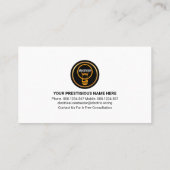 Carte De Visite Bulbe de puissance de circuit électrique (Dos)