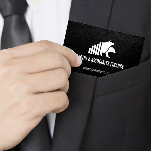 Carte De Visite Bull Bear Stocks | Graphique Finances