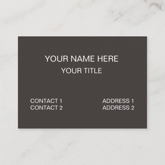 Carte De Visite Bull Cattle (Dos)