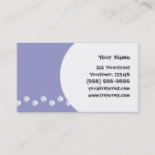 Carte De Visite Bull-terrier de bande dessinée (Dos)