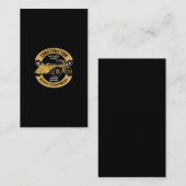 Carte De Visite bulldozer (Devant / Derrière)