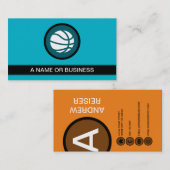 Carte De Visite bulle de basket (Devant / Derrière)