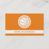 Carte De Visite Bulle de BASKET-BALL (Dos)