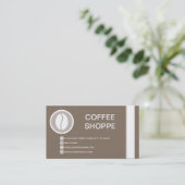 Carte De Visite Bulle de BEAN CAFÉ (Debout devant)