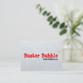 Carte De Visite Bulle de type (Debout devant)