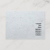 Carte De Visite Bulle de type (Dos)